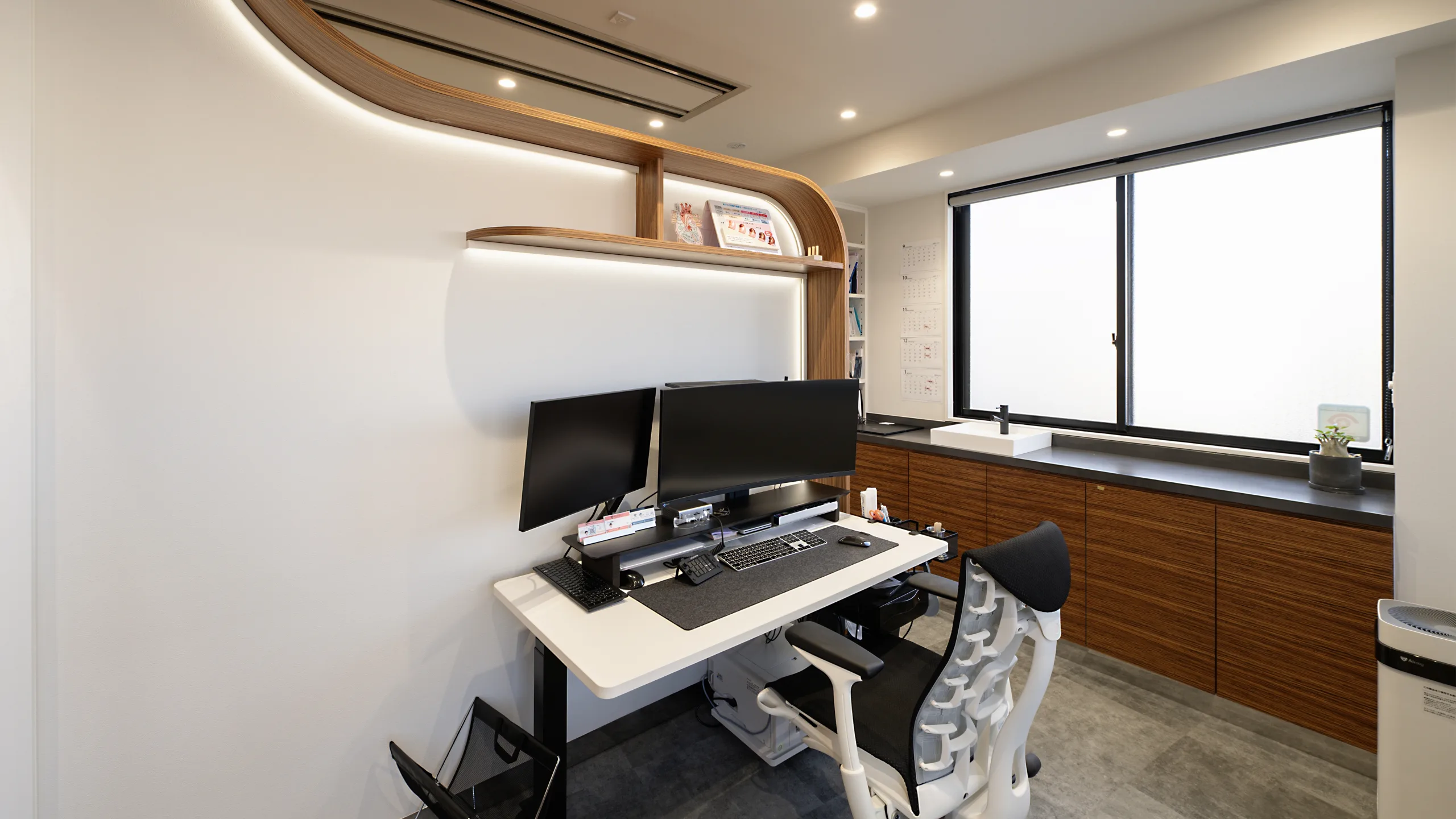 広々した診察室